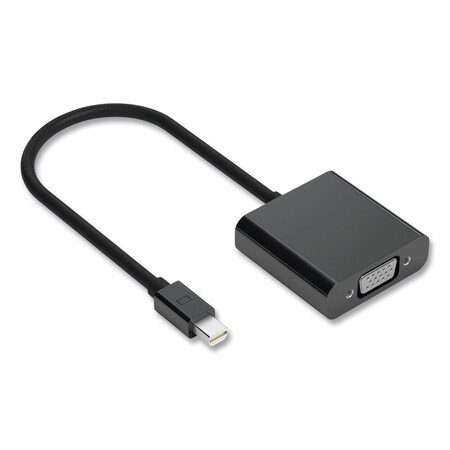 Nxt Technologies Mini DisplayPort to VGA Adapter, 6", Black NX29744